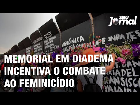Memorial em Diadema incentiva o combate ao feminicídio