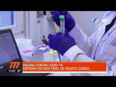 Vacuna contra COVID entra en fase final de prueba en Estados Unidos