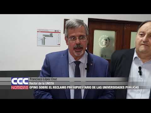 05 López Cruz opinó sobre el reclamo presupuestario de las Universidades Públicas