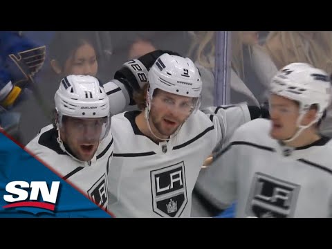 Kings Adrian Kempe One-Times Goal Off Slick Backhand Pass From Anze Kopitar