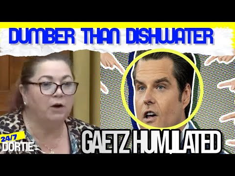 Matt Gaetz Hits New Low in Wild GOP Circus Hearing! PROOF HE'S EVEN DUMBER THAN U THINK