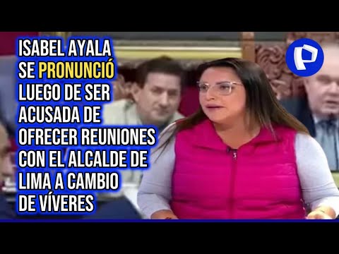 Isabel Ayala: Interpuse carta notarial contra Julio Gagó y José Luna