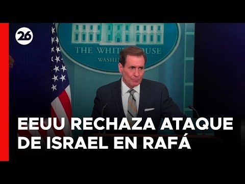 EE.UU | La Casa Blanca rechaza apoyar ataques en Rafá por la alta densidad de población