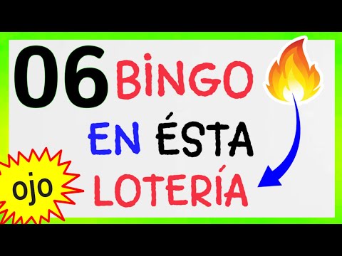 BINGOOO...! # 06 # loteria LOTEKA de HOY/ UN SÓLO PALÉ para HOY/ NÚMEROS GANADORES para HOY
