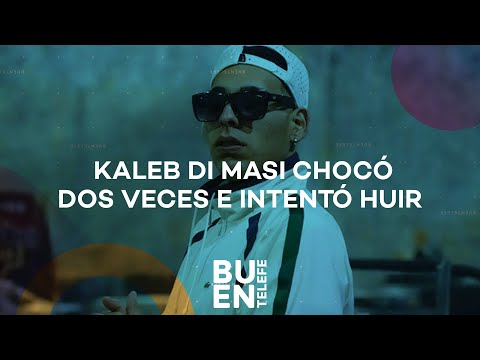 El cantante KALEB DI MASI CHOCÓ, HUYÓ y VOLVIÓ a CHOCAR #BuenTelefe