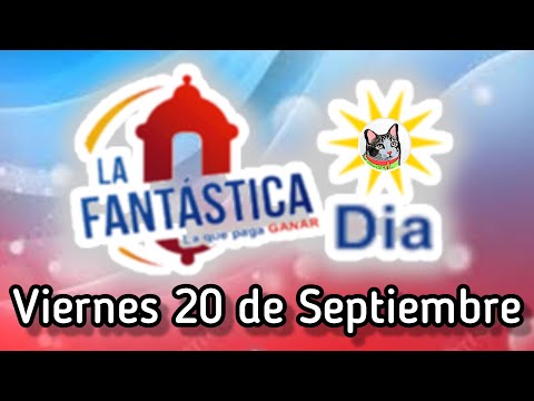 Resultado LA FANTASTICA DIA Viernes 20 de Septiembre de 2024