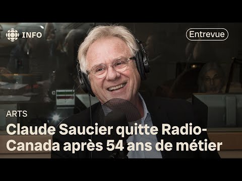 L'animateur Claude Saucier accroche son micro | 24•60