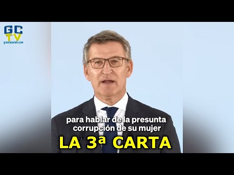 Redacte su 3ª CARTA y váyase Feijóo a Pedro Sánchez