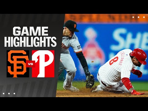 Giants vs. Phillies Game Highlights (5/5/24) | MLB Highlights