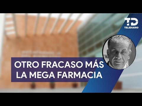 Falta de medicamentos en Mega Farmacia del Bienestar