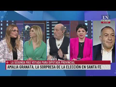 Amalia Granata, la sorpresa de la elección en Santa Fe