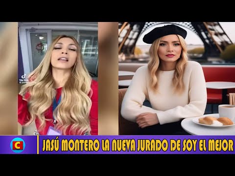 Jasú Montero la nueva Jurado de SOY EL MEJOR
