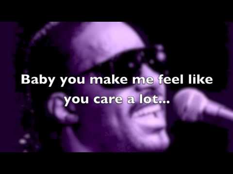 Stevie Wonder - I Love You Too Much (Live) (with lyrics)