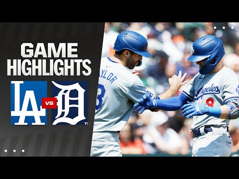 Dodgers vs. Tigers Game Highlights (7/14/24) | MLB Highlights