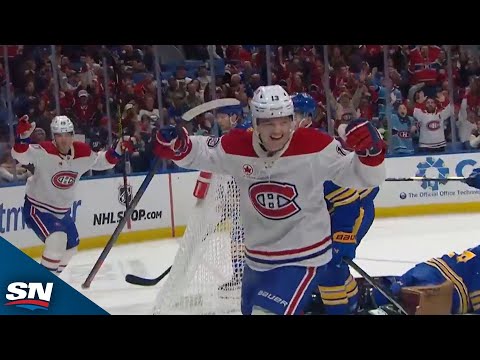 Canadiens Caufield Buries 2nd Of Game After Nice PP Puck Movement