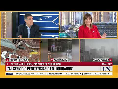 Bullrich:Enviamos un refuerzo de fuerzas federales a Rosario. Entrevista exclusiva de Antonio Laje