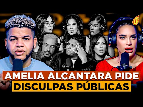 AMELIA ALCANTARA PIDE DISCULPAS PÚBLICAS A LUINNY CORPORAN, SUS COMPAÑEROS Y LA AUDIENCIA