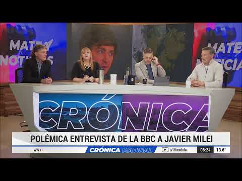 POLÉMICA ENTREVISTA DE LA BBC A JAVIER MILEI