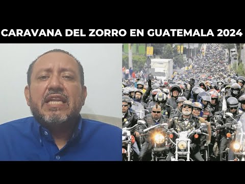 MENSAJE DE RONY MENDOZA ANTE LA CARAVANA DEL ZORRO EN GUATEMALA