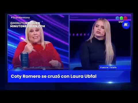 Coty Romero se cruzó con Laura Ubfal- Minuto Neuquén Show