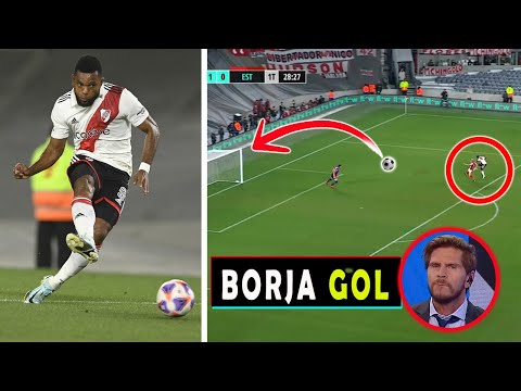 ASI REACCIONA PRENSA ARGENTINA A DOBLETE DE GOLES DE MIGUEL BORJA RIVER PLATE VS ESTUDIANTES 5-0