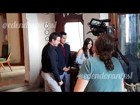 PROMOS 1 VENCER EL DESAMOR DETRÁS DE CÁMARAS DAVID ZEPEDA CLAUDIA ÁLVAREZ Y JUAN DIEGO COVARRUBIAS