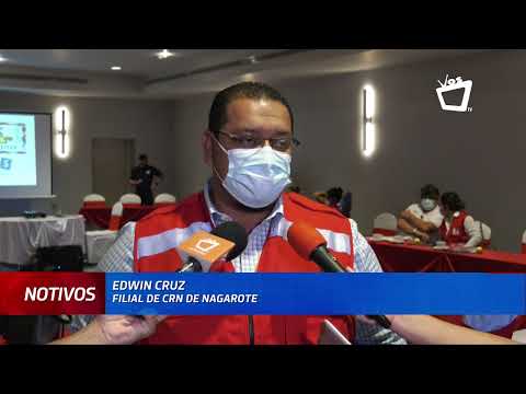 Voluntarios de la Cruz Roja Nicaragüense se capacitan en brindar apoyo psicológico