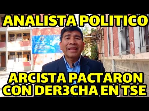 ANALISTA POLITICO ERWIN TOMICHA CUESTIONO TSE POR HACER SU SHOW JUNTO GOBIERNO Y LA DERECH4..