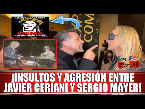 ? ¡La policía interviene en enfrentamiento entre el chismologo javier Ceriani y Sergio Mayer! ?