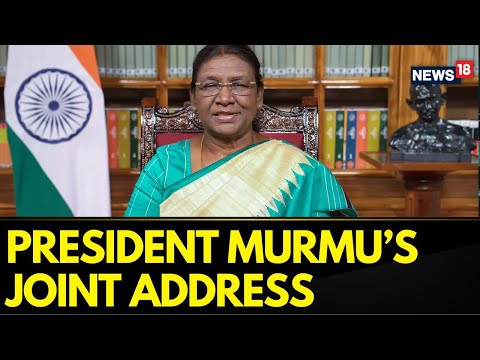 Parliament Session 2024: President Droupadi Murmu Joint Speech For Lok Sabha & Rajya Sabha | News18
