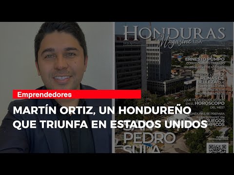 Martín Ortiz, un hondureño que triunfa en Estados Unidos