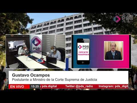 Estuvimos en comunicación con Gustavo Ocampos -Postulante a Ministro de la Corte Suprema de Justicia