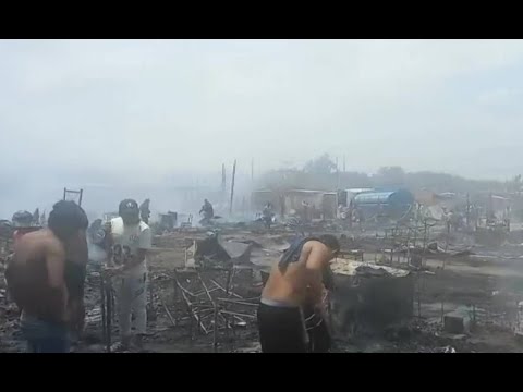 Ica: Incendio consume varias viviendas y deja a familias en la calle