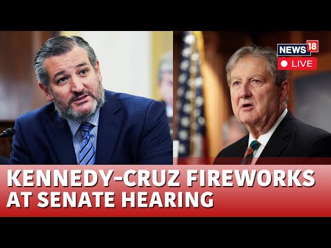 Senator John Kennedy LIVE | Kennedy And Senator Cruz Fireworks At Senate Hearing | USA News | N18L