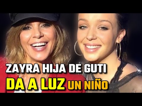 ZAYRA hija de GUTI y ARANTXA DE BENITO da a LUZ a su primer HIJO