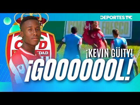 Gol de Kevin Güity en el partido Marathón vs Real Sociedad
