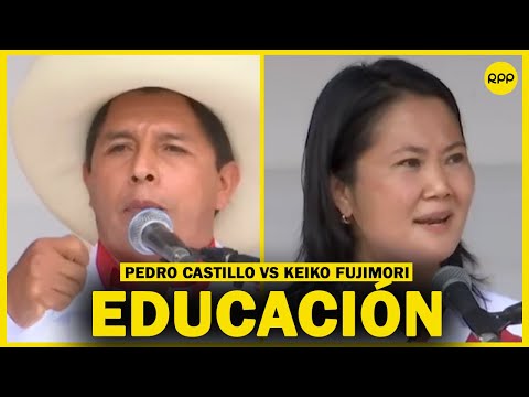 Debate en Chota: Esto proponen Pedro Castillo y Keiko Fujimori para la educación en el Perú