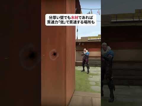 壁抜きには上級テクニックがあります！勝利を掴めシリーズで効率的にゲーム上達のコツを学ぼう。 #VALORANT雑学