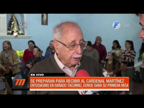 Gran preparativo para recibir al cardenal Martínez en el Bañado Tacumbú
