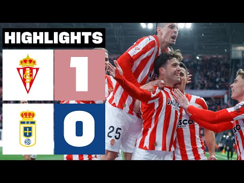 Resumen de Real Sporting vs Real Oviedo (1-0)