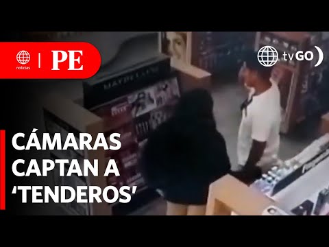 Cae banda de 'tenderos' que robaban en farmacias | Primera Edición | Noticias Perú
