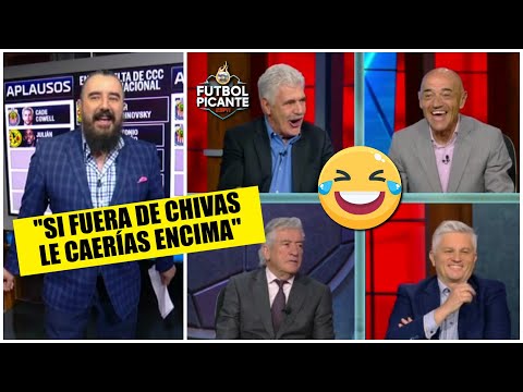 El Tuca y Chelís SE BURLAN de Álvaro por su imparcialidad en el América vs Chivas | Futbol Picante