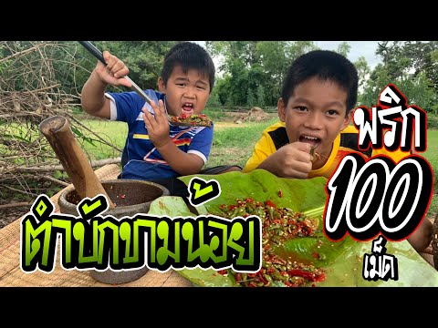 ตำบักขามน้อยใส่พริก🔥🔥🔥--100-เม ตำบักขามน้อยใส่พริก🔥🔥🔥--100-เม