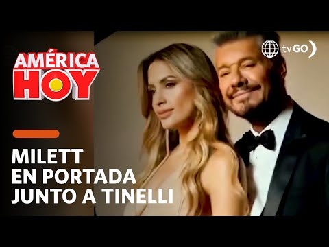 América Hoy: Milett se 'codea' con grandes estrellas argentinas en fiesta de revista (HOY)