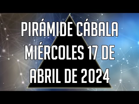 ? Pirámide Cábala para el Miércoles 17 de Abril de 2024 - Lotería de Panamá