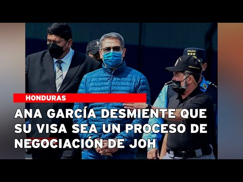 Ana García desmiente que su visa sea un proceso de negociación de JOH