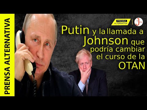 Putin advierte a Johnson las consecuencias de presencia de OTAN en Ucrania!!