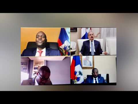 Presidentes de Haití y RD hablan sobre pandemia