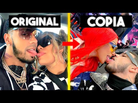 YAILIN SE COPIA DE KAROL G PARA TOMARSE FOTOS CON ANUEL AA | BICHOTA | TENDENCIAS 2022