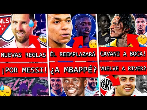 MLS cambia REGLAS por MESSI ¡ARRUINAN su MURAL!+ PSG ficha crack de BARÇA+ CAVANI a BOCA+ PITY RIVER